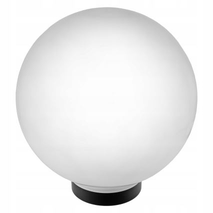 LED-Solarleuchte LED/1,2V 6500K 200 mAh Ø 30 cm IP44 weiß/schwarz