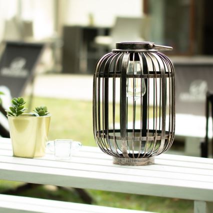 LED-Solarleuchte LORETA 1xE27/1,2V IP44