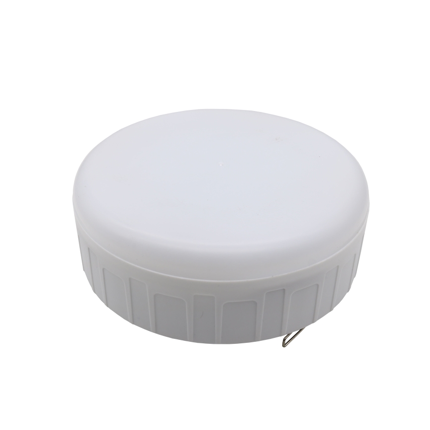 Dimm- und aufladbare LED-Solarleuchte mit Powerbank-Funktion K3 LED/2W/5,5V 6500K IPX4 1200 mAh schwarz/weiß