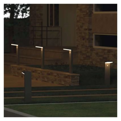 LED-Solarleuchte mit Sensor LED/4,4W/3,7V 2200 mAh IP44