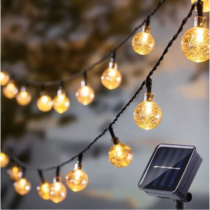 LED-Solarlichterkette 6,9m 50xLED/1,2V
