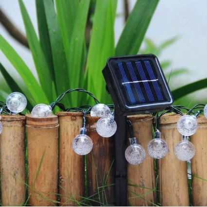 LED-Solarlichterkette 6,9m 50xLED/1,2V