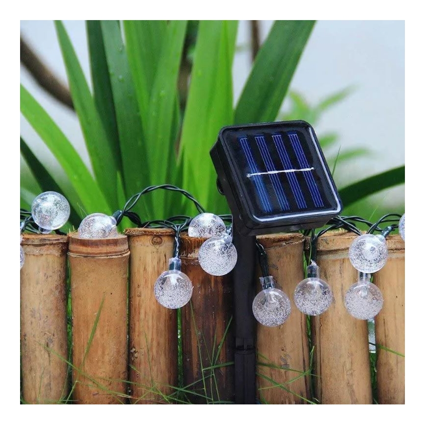 LED-Solarlichterkette 6,9m 50xLED/1,2V