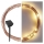 LED-Solarlichterkette LED/2,4W/1,2V 1xAA 15 m IP44 3000K 600 mAh