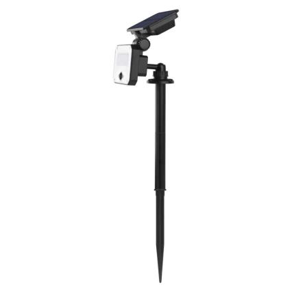 LED-Solarstrahler mit Bewegungssensor SPILO LED/3,7V 3600mAh 3000K IP54 + Fernbedienung