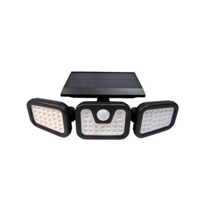 Flexibler LED-Solarstrahler mit Sensor LED/15W/3,7V IP54 4500K