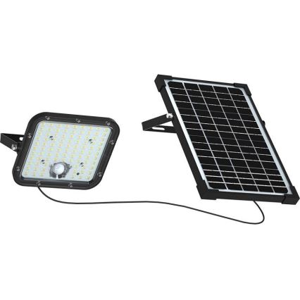 LED-Solarstrahler mit Sensor LED/30W/6,4V 6400K + Fernbedienung