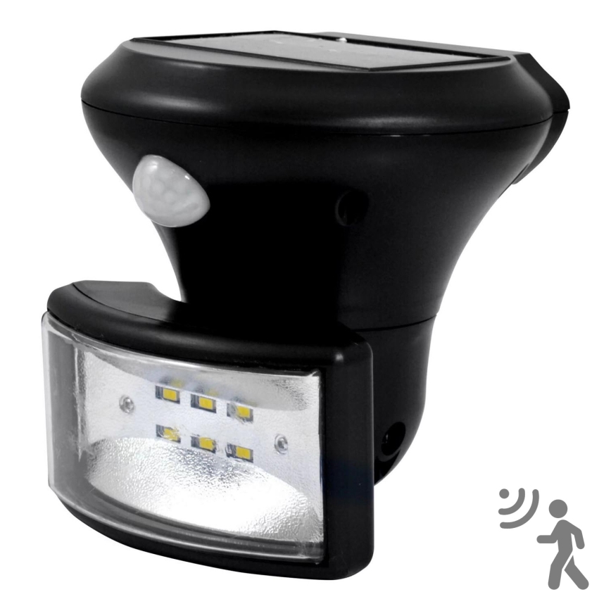 LED-Solarstrahler mit Sensor LED/5W/3,7V IP44