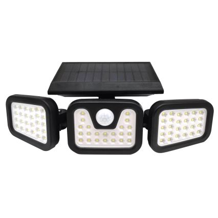 LED-Solarstrahler mit Sensor TRIO LED/0,6W/3,7V IP44