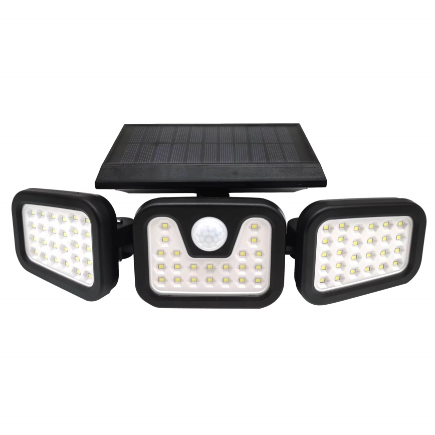 LED-Solarstrahler mit Sensor TRIO LED/0,6W/3,7V IP44