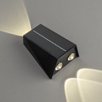 LED-Solarwandleuchte mit Sensor LED/2W/5V IP54