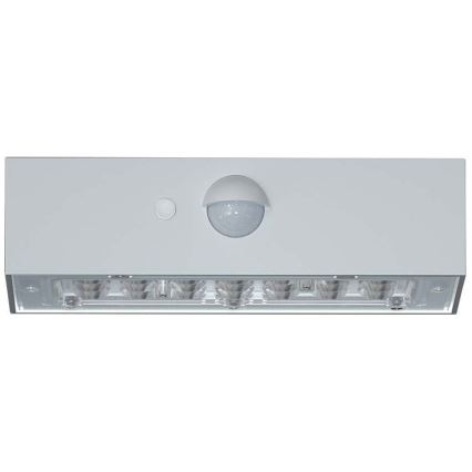 LED-Solarwandleuchte mit Sensor LED/3W/3,7V 3000K/4000K IP65 weiß
