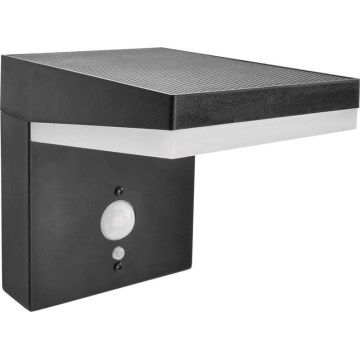 LED-Solarwandleuchte mit Sensor LED/4,4W/3,7V 2200 mAh IP44