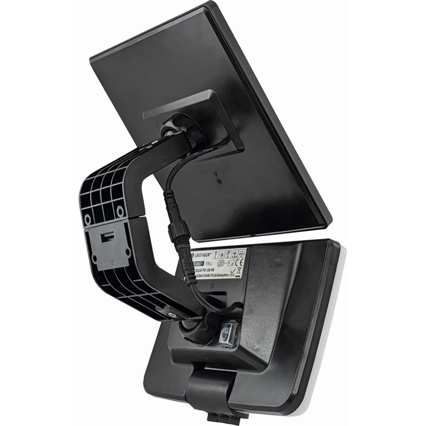 LED-Solarwandleuchte mit Sensor LED/8W IP54