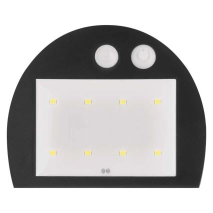 LED-Solarwandleuchte mit Sensor LUMI LED/3,7W 1200mAh IP54 weiß