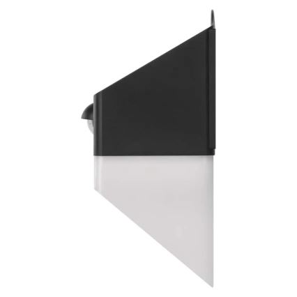 LED-Solarwandleuchte mit Sensor LUMI LED/3,7W IP65 schwarz