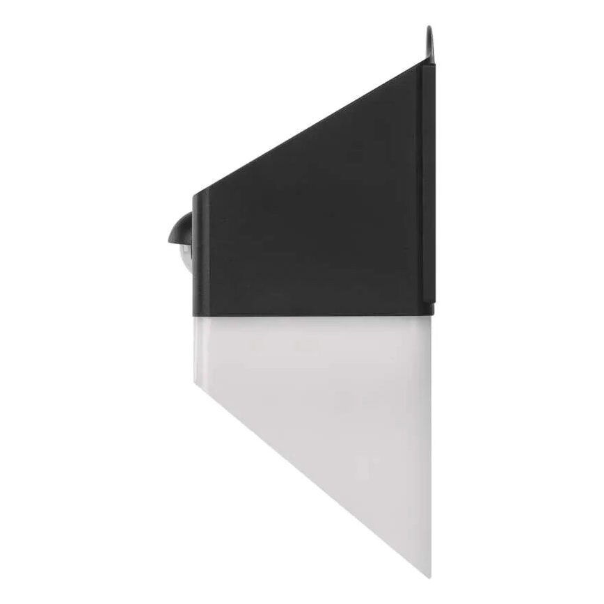 LED-Solarwandleuchte mit Sensor LUMI LED/3,7W IP65 schwarz