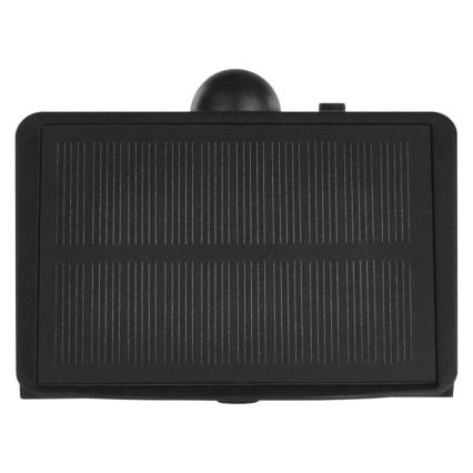 LED-Solarwandleuchte mit Sensor LUMI LED/3,7W IP65 schwarz
