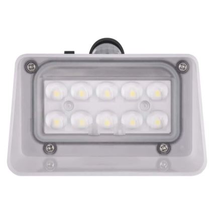 LED-Solarwandleuchte mit Sensor LUMI LED/3,7W IP65 schwarz