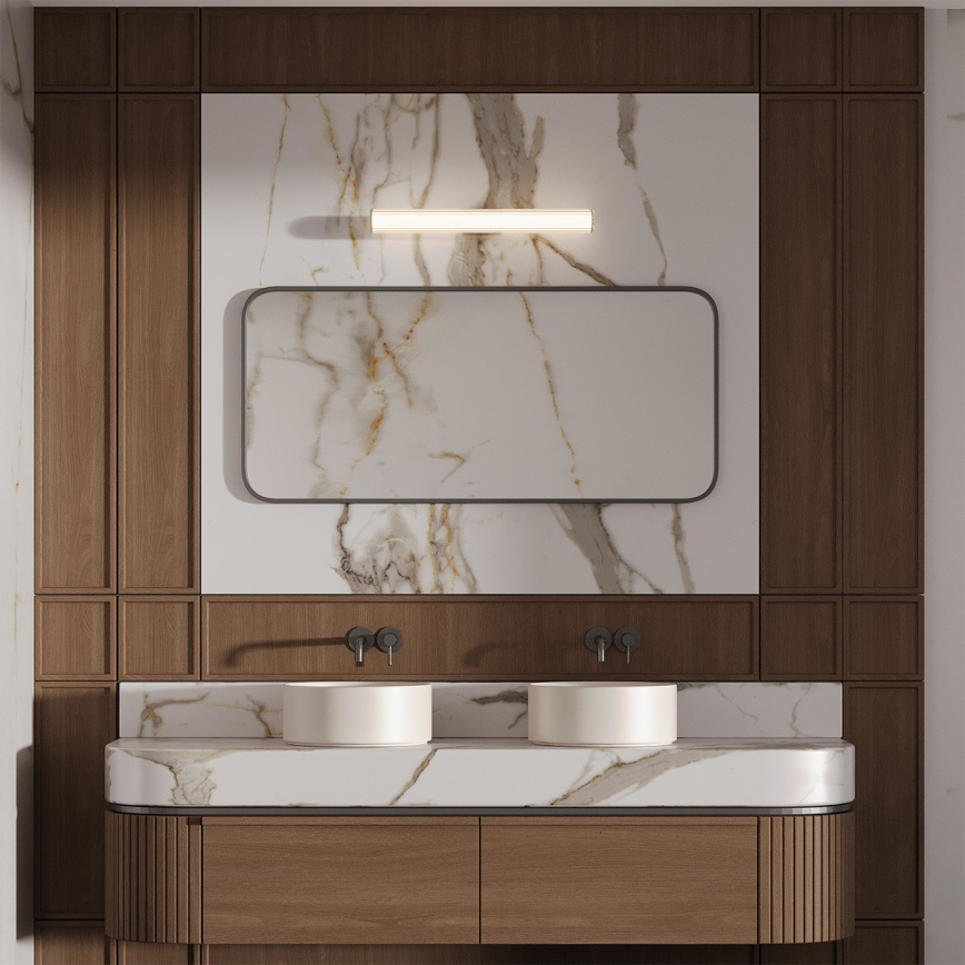 LED-Spiegelleuchte für das Badezimmer LINEA LED/8W/230V 3000/4000/6000K IP44 45 cm weiß