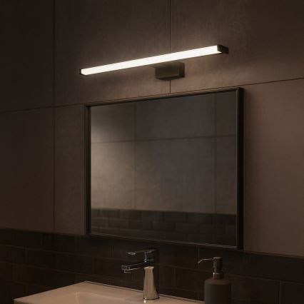 LED-Spiegelleuchte für Badezimmer MIRORE LED/10W/230V 60 cm IP44 schwarz