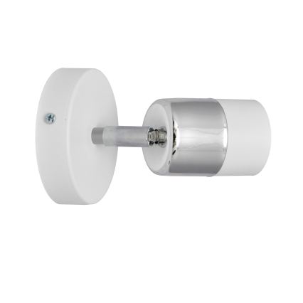 LED Spot mural LED TUBSSON 1xGU10/4,8W/230V blanc/chrome brillant
