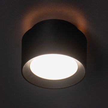 LED-Spotleuchte SONOR LED/12W/230V 3000/4000/5700K + LED/1,5W 2200K Ø 14 cm schwarz