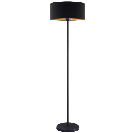 LED-Stehlampe TUNJA 1xE27/20W/230V Ø 38 cm schwarz