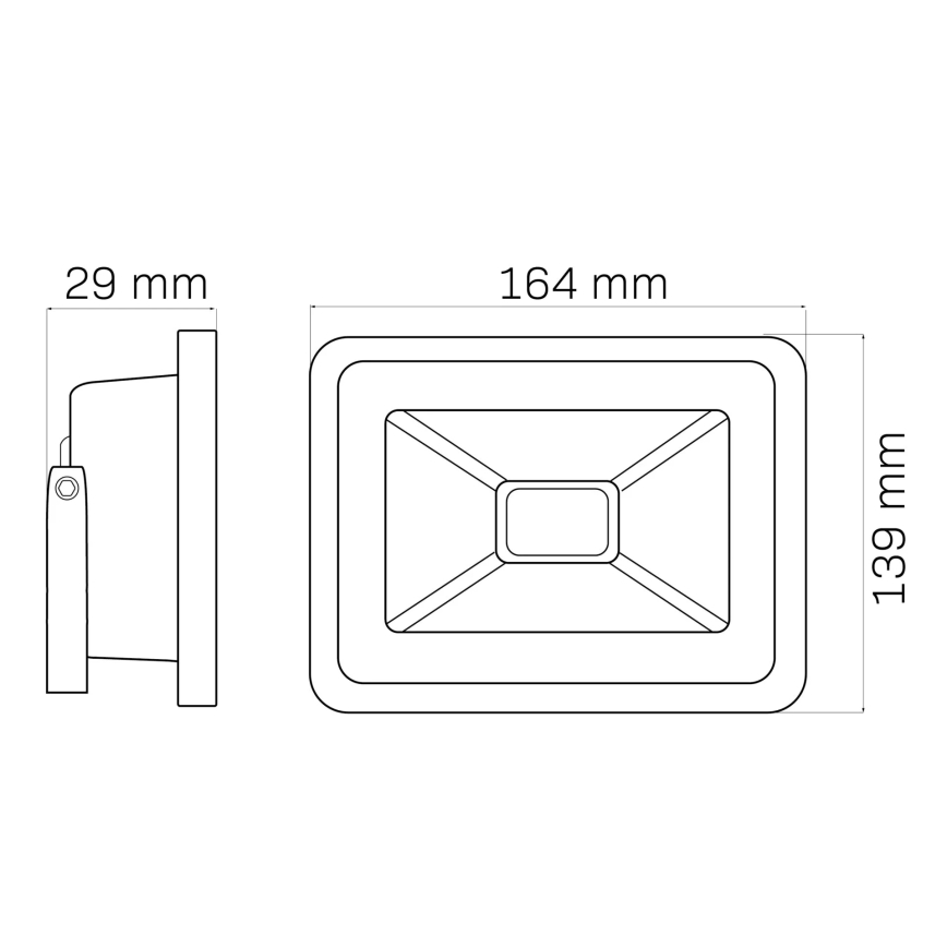 LED Strahler LED/30W/230V