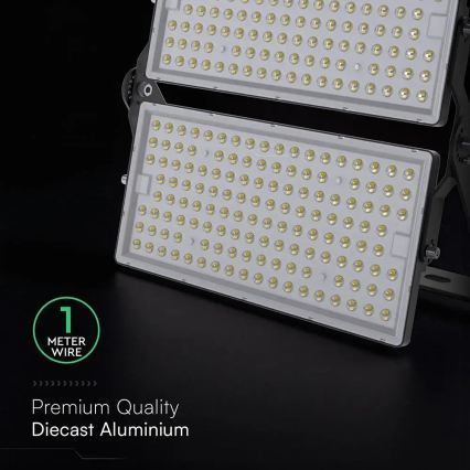 LED Strahler LED/500W/230V 6500K IP65 grau