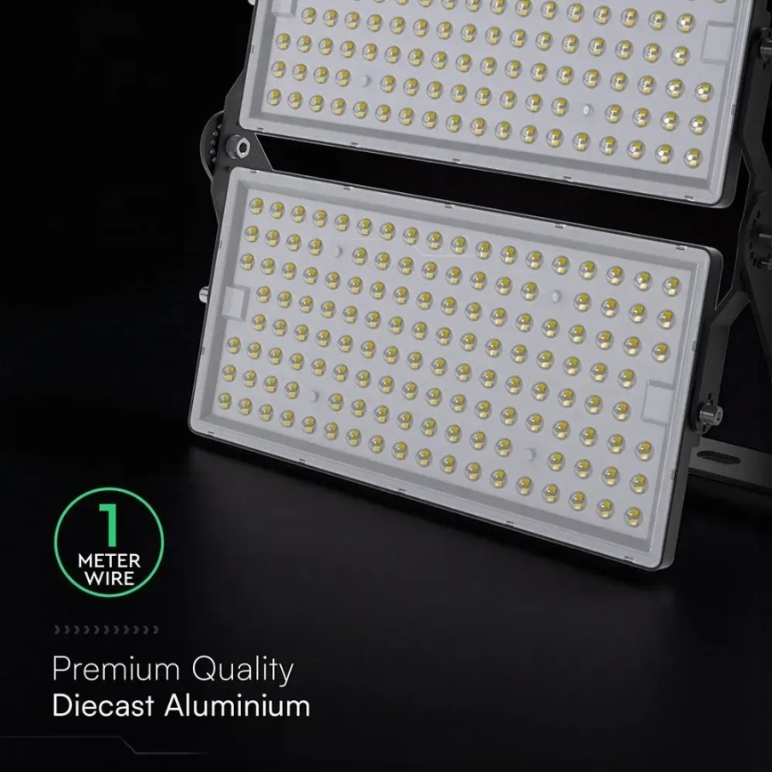 LED Strahler LED/500W/230V 6500K IP65 grau