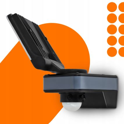LED-Strahler mit Bewegungs- und Dämmerungssensor LED/24W/230V 4200K IP54 schwarz