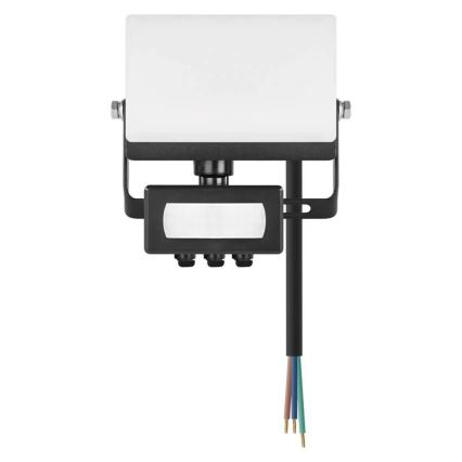 LED-Strahler mit Bewegungs- und Dämmerungssensor TAMBO EVO LED/10W/230V 4000K IP44 schwarz