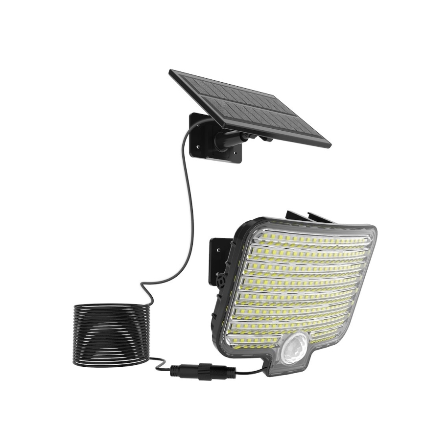 LED-Strahler mit Sensor und Solarpanel ALEX LED/5,5W/3,7V 1200 mAh IP44