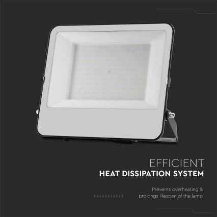 LED-Strahler SAMSUNG CHIP LED/200W/230V 4000K IP65 schwarz