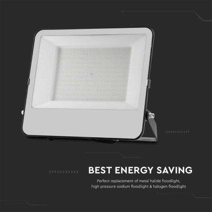 LED-Strahler SAMSUNG CHIP LED/200W/230V 4000K IP65 schwarz