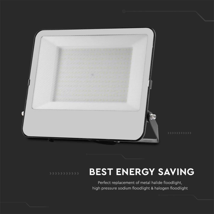 LED-Strahler SAMSUNG CHIP LED/200W/230V 4000K IP65 schwarz