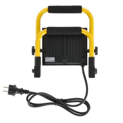 LED-Strahler TIGRA LED/50W/4000K IP54 schwarz/gelb
