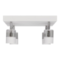 LED-Strahler TUBSSON 4xGU10/4,8W/230V weiß/glänzendes Chrom