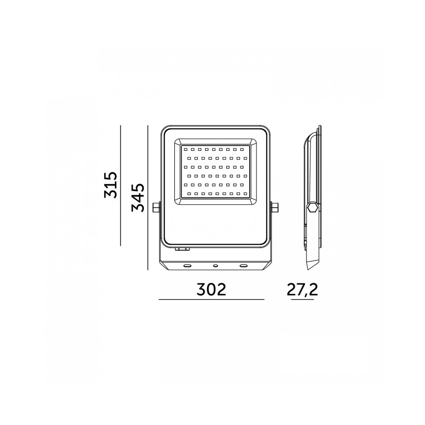 LED Strahler ULSAN LED/200W/230V 4000K IP65