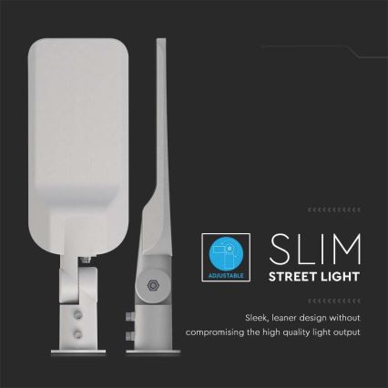 LED-Straßenleuchte SAMSUNG CHIP LED/50W/230V 4000K IP65 grau