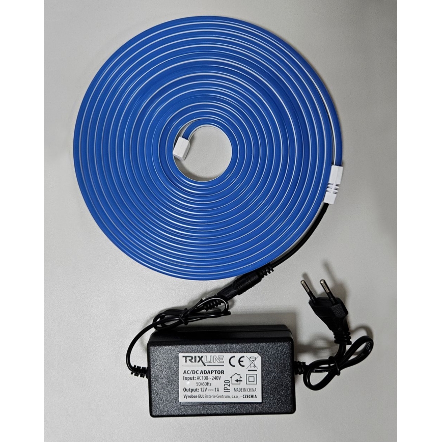 LED Striscia flessibile NEON LED/10W/230V 5 m IP65 blu
