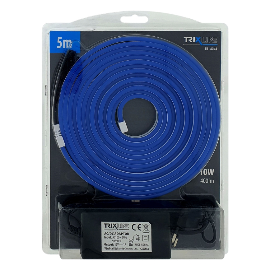 LED Striscia flessibile NEON LED/10W/230V 5 m IP65 blu