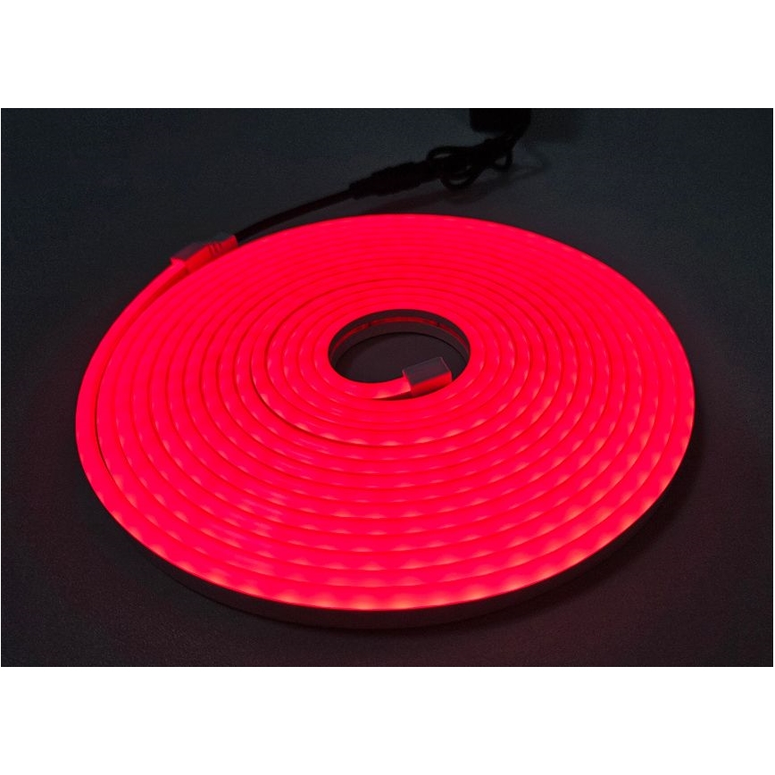 LED Striscia flessibile NEON LED/10W/230V 5 m IP65 rosso
