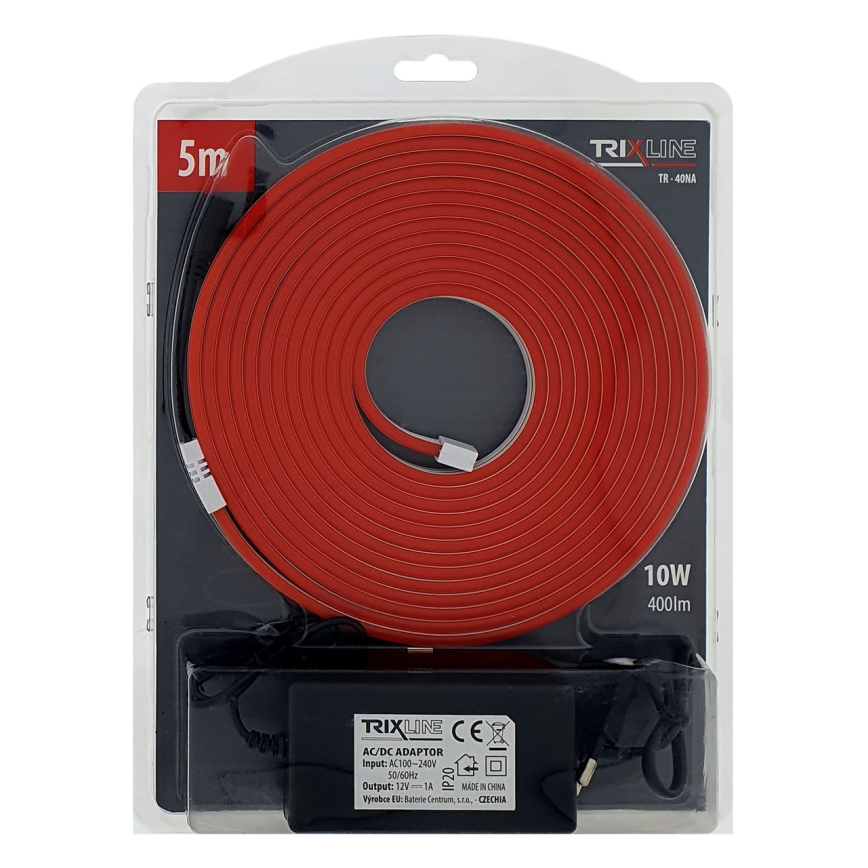 LED Striscia flessibile NEON LED/10W/230V 5 m IP65 rosso