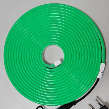 LED Striscia flessibile NEON LED/10W/230V 5 m IP65 verde