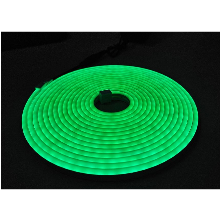 LED Striscia flessibile NEON LED/10W/230V 5 m IP65 verde