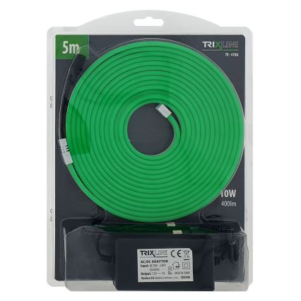LED Striscia flessibile NEON LED/10W/230V 5 m IP65 verde