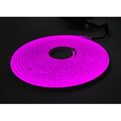LED Striscia flessibile NEON LED/10W/230V 5 m IP65 viola