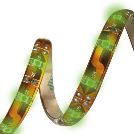LED Striscia resistente all'acqua 5m IP65 verde